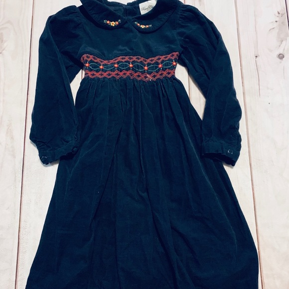 corduroy smock dress